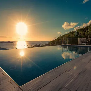 Sunset Palm - Superbe Créole Avec Piscine Face Au Coucher De Soleil Bouillante
